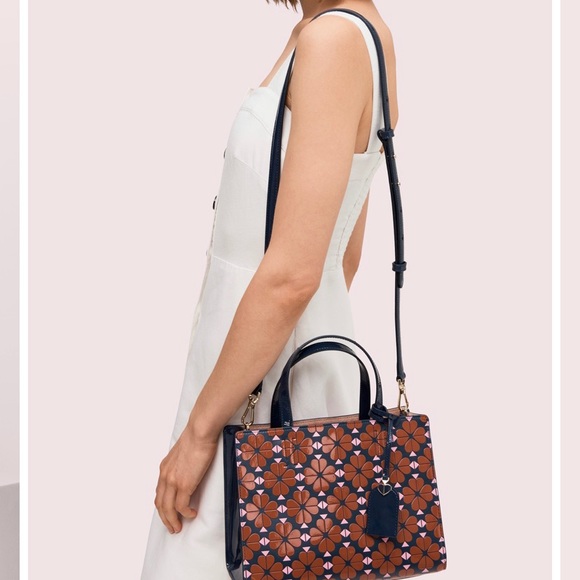 Taking Offers! kate spade Sam Spade Flower Satchel - Picture 7 of 14